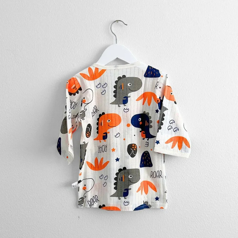 NWT Cute Boys Sleep N' Play Long Sleeve Top & Pants Pajamas Set Dinosaur Roar 5T - Picture 3 of 6